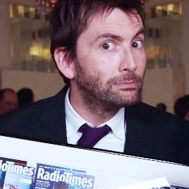 Porn danacarine:  David at Radio Times. (x)  photos