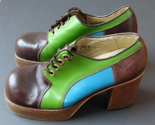 glamidols: 1970s platform shoes