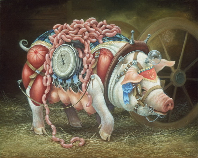 mucholderthen:  HEIDI TAILLEFER gives us a surreal mixture of Biology portrayed as