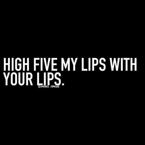 behindmysmileisthis:  High five!