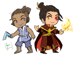 remonraimu:  zuko and sokka being boyfriends