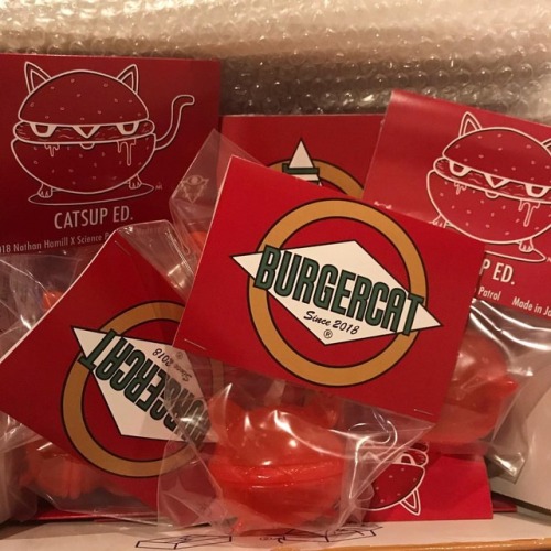 Special delivery via @science_patrols!!! BurgerCat: Catsup Ed. Releasing Sat., Nov. 17th at 9am PST 