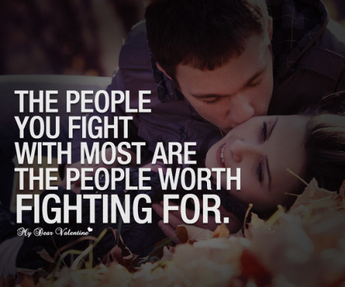  The people you fight with most….. read more