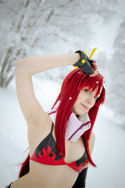 zentaitub:  Yoko Littner - Snowflakes, Yoko II, Yoko III by Shiroiaisu Photographer: mimixum 