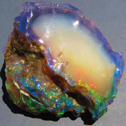 aquiraxuno:‘Precious opal fossilized wood’ on ebay 