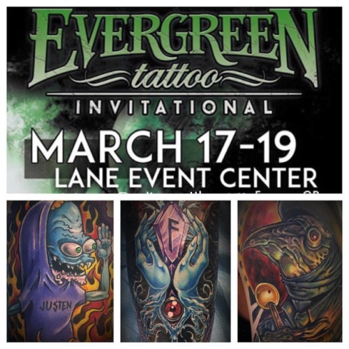 Be tattooing in Eugene, Or next month! Taking appointments for the convention! Hit me up delaney@adt