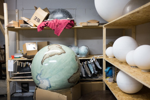 Handmade globes by Bellerby &amp; Co.