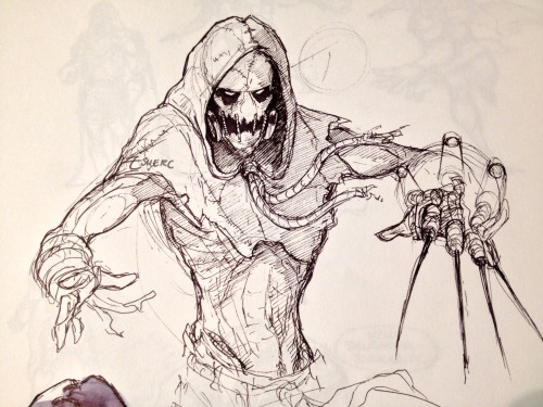 esuerc:  Scarecrow (ink and wash) Designs adult photos