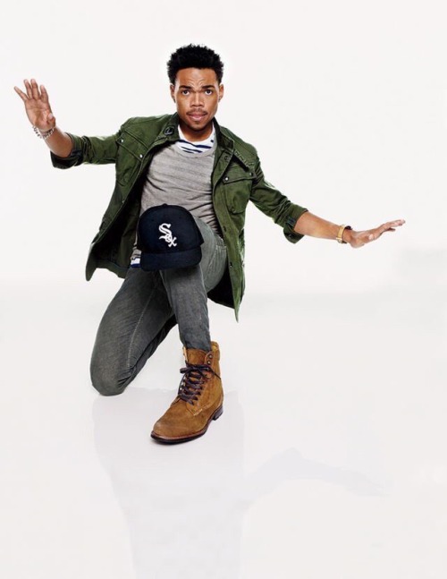 thecolorofexcellence:  Chance the Rapper for GQ.   Black Excellence.