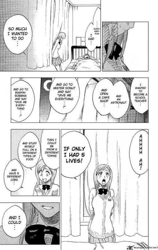 How does Orihime live alone if she doesn't have a job to pay for