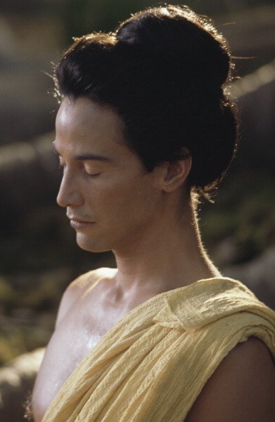 thatqueerwandering-earthchild:  ohthentic:  keanuquotes:Little Buddha stills.  Via VK.com  Oh  How I imagine Lord Dionysos appeared before the people of Thebes 