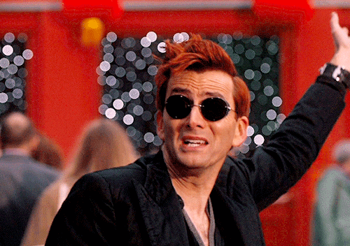 deadlightcircus:Crowley letting his growing love for his angel husband slip through the ages.Sequel 