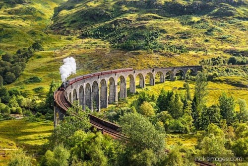 culturenlifestyle: Beautiful Photographs Capture the Majestic Juxtaposition of Trains Making Their W