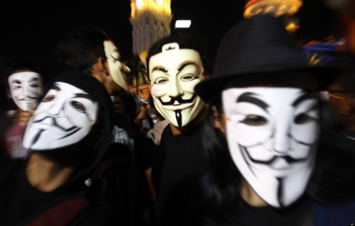 We are Anonymous. We are Legion. We do not forgive. We do not forget. Expect us.