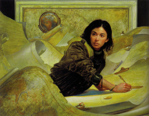 &ldquo;Cartographer&rdquo; by Donato Giancola (Artist&rsquo;s website)