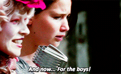 pheeta:   the hunger games vs catching fire  #I call that: #character development