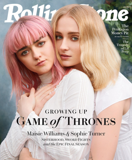 Maisie Williams and Sophie Turner appear on our latest cover. The &lsquo;Game of Thrones&rsq