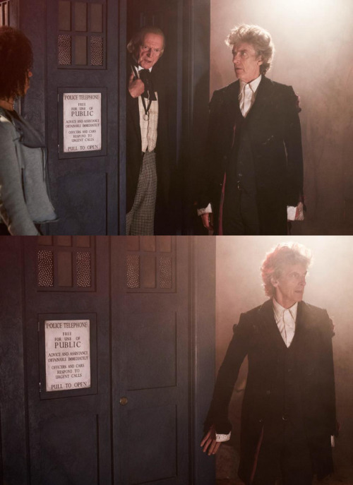 coldlikedeath: trevsplace: scenes from the Doctor Who Christmas special Twice Upon A Time AAAAAAAAAA