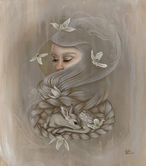 lohrien:  Paintings by Kari-Lise Alexander website l tumblr