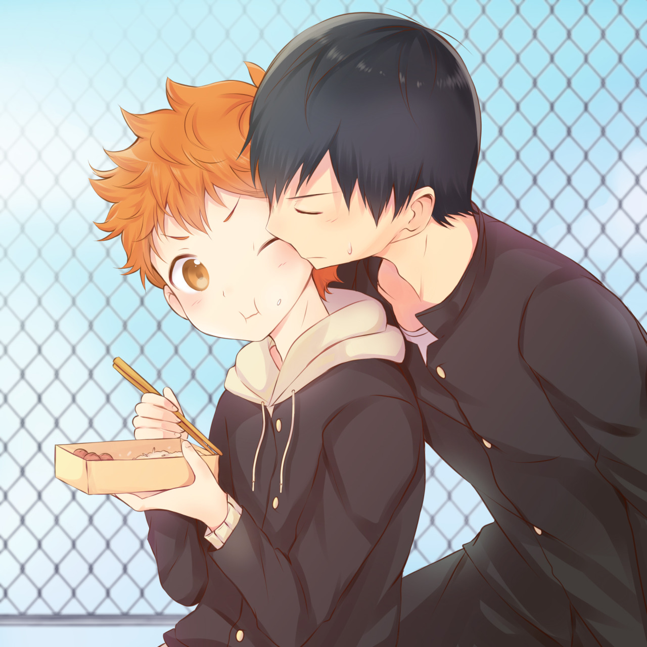 ichigoranch:  Clingy boyfriend ψ(｀∇´)ψ(From my twitter ③) 