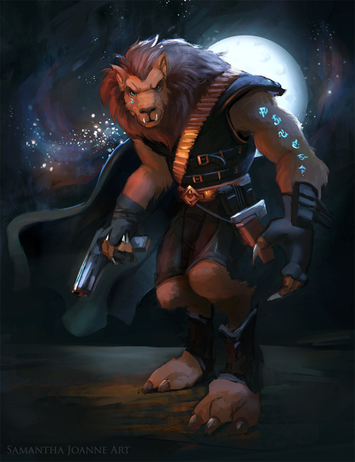 asamaday:  worgen commission from world of warcraft 