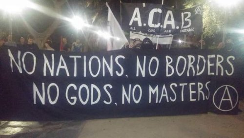 insurrectionnews:  Israel, 30.04.16: Anarchists and antifascists march in Tel Aviv. 