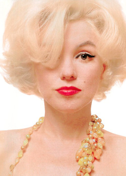 normajeaned:   Marilyn Monroe photographed by Bert Stern, 1962.  