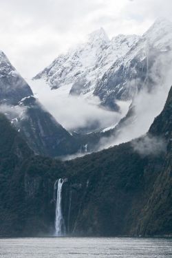 googleearthpics:  New Zealand, Milford Sound 
