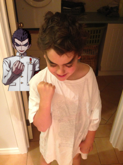 radrnad:  my little brother absolutely adores ishimaru and idolises him and when i was doing my makeup before he asked if I could dress him up like him! and of course he wanted to show you all how well he could impersonate him so we took photos~! 