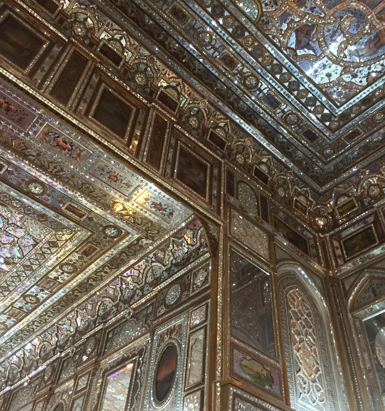 fox-party:  golestan palace, tehran 