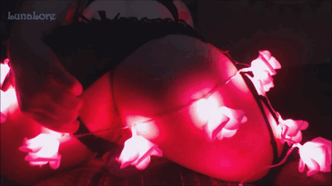 misslunalore:  Rose Tinted Smut    For the ass lovers. A behind view as I grind against