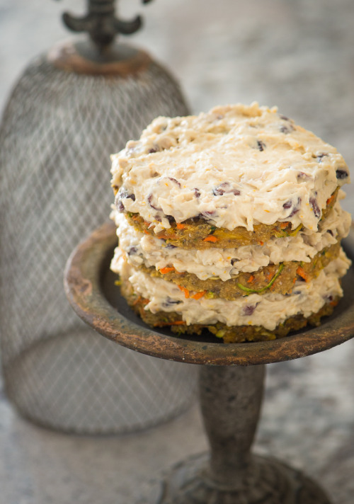 happyvibes-healthylives: Raw Carrot Zucchini Cake