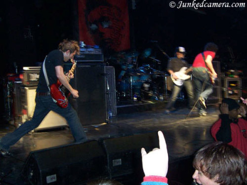 callmeblake: frankierosite: february 10, 2003 My Chemical Romance at Kool Haus in Toronto - February