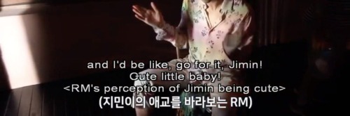 Is There A Time When Namjoon Doesnt Think Jiminie Is Cute
