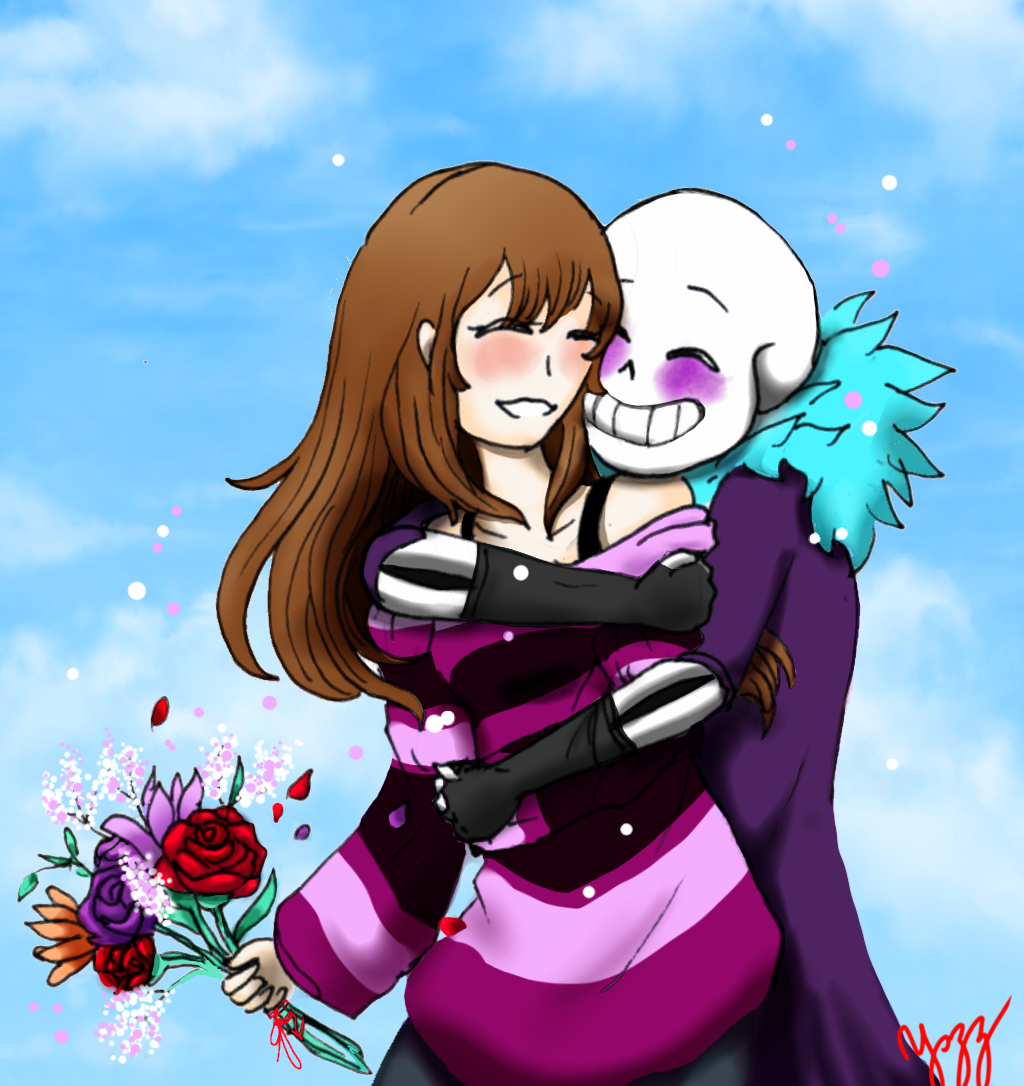 Zwagyzonk on X: RT @RenMist: Happy Valentines guys 💜 #undertaleaus #sans # aus  / X