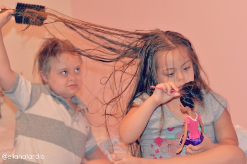 Creativity! My Sister&rsquo;s Hair Looks Like a Spider Web | Eliana Tardio  &ldquo;Emir was 