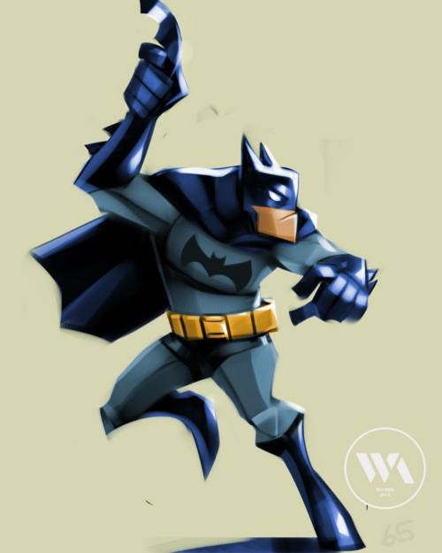 Color version! #batman meets #disneyinfinity with a #WEEARTS twist! Happy Sunday! Which one do you p