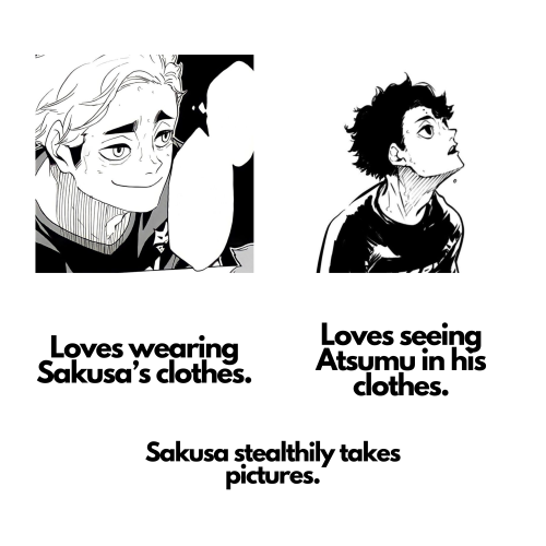 SakuAtsu Headcanons Because I Cannot Sleep.