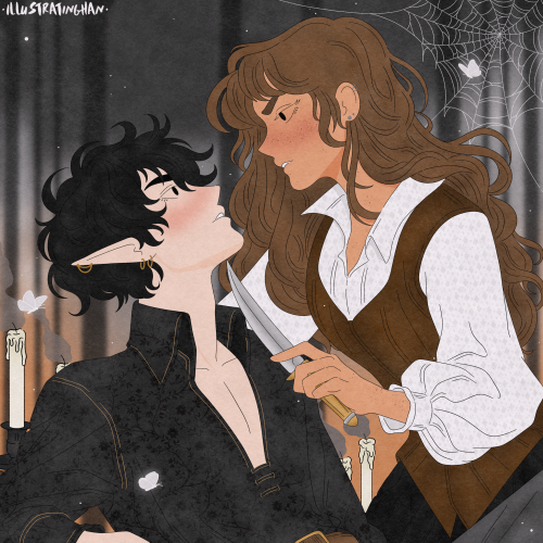 A Cardan And Jude Bonding Moment, We All Know He Actually Really Likes It When Jude Points Daggers At