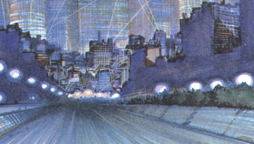 Sex neutralmilahotel:  AKIRA Watercolor storyboards pictures