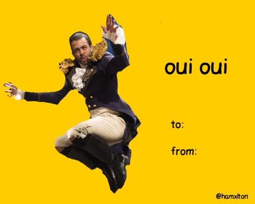hamxlton: some hamiltines for you and your fellow trash   @linmanuel  The horse….