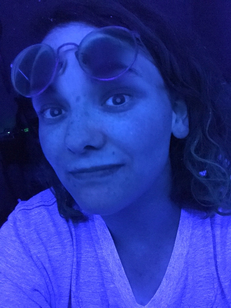 So I also bought a black light today and it makes me so fucking happy