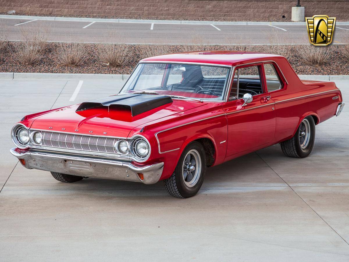 jacdurac:   1964 Dodge 330 Coupe    426 Hemi with a cross ram intake  