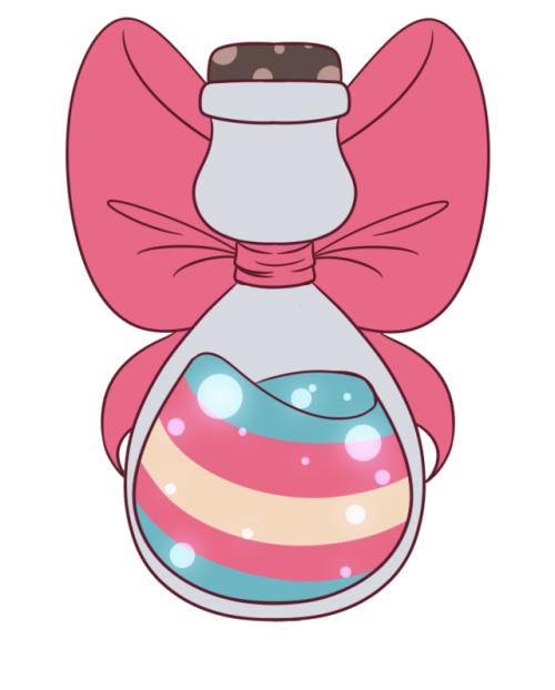 ladyinpinkssketchbook: Hidey-hoo~! It’s a girl! I’ve recently posted Pride Potion Sticke