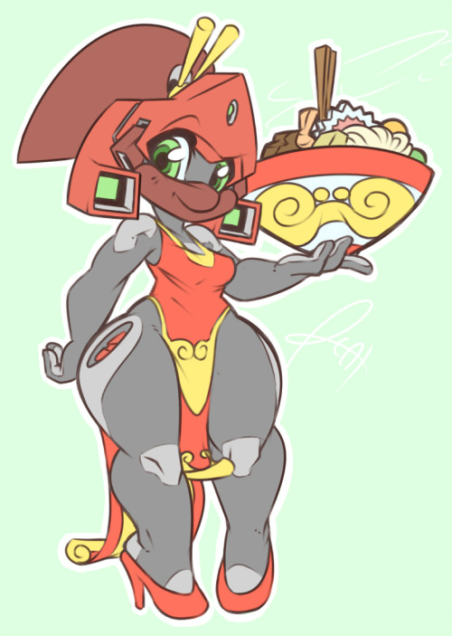 datpizzacat:  Finished up one of the two previous Proxy drawings, might finish the other up another time. 