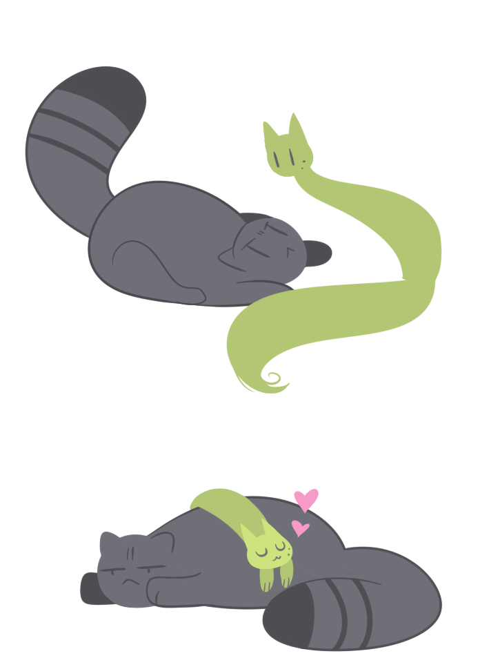 saccharinescorpion:  it was Cat Day i guess?? 