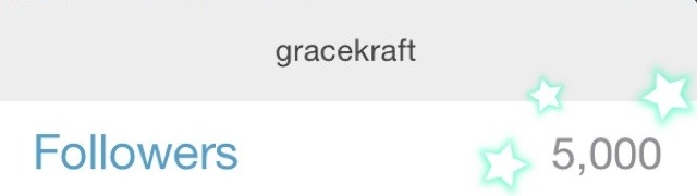 gracekraft:  Hello lovely followers!  I’ve been meaning to do something like this