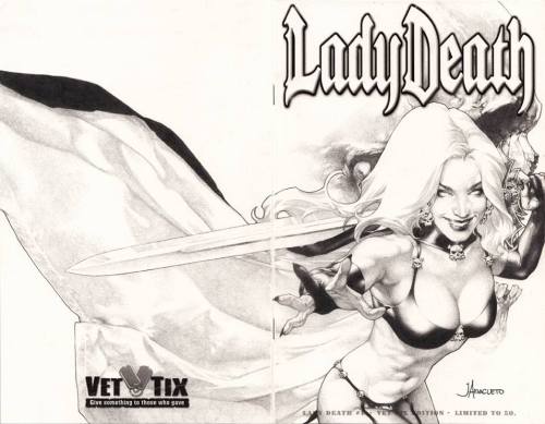 artverso:  Jay Anacleto - Lady Death 