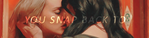 : When you have a connection with someone, it never really goes away. You snap back