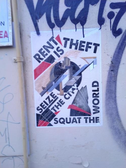 Some of the anarchist posters seen around Brisbane